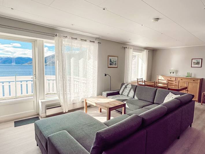 Ferienhaus für 6 Personen, mit Balkon und Terrasse sowie Garten und Ausblick in Sognefjord - 3