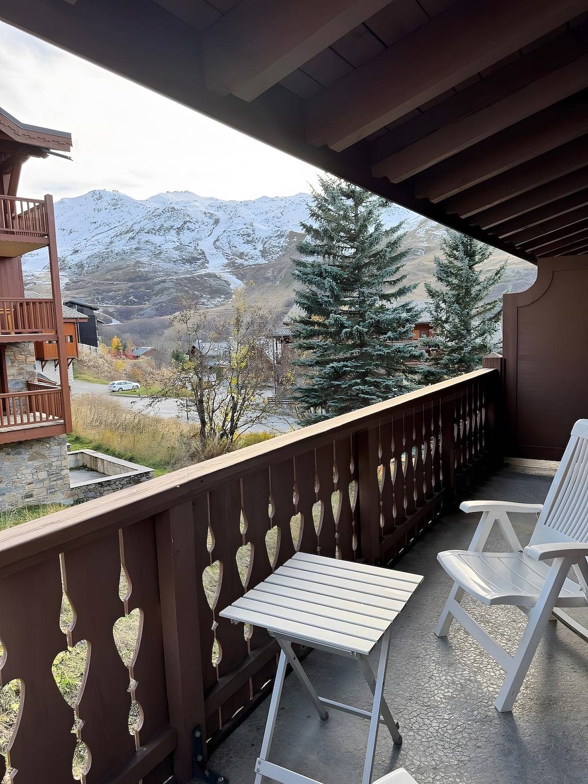 Appartement entier, Appartement 'Airelles B25' avec vue sur la montagne, balcon et Wi-Fi in Les Menuires, Saint-Martin-de-Belleville