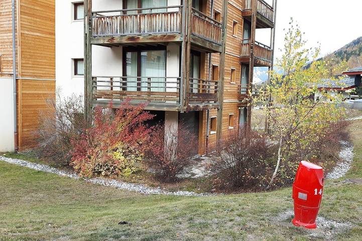 Ganze Wohnung, La Norma Chalets Vanoise Appt 32m2, 2*, terrace-garden, 250m slopes/lifts in La Norma, Villarodin-Bourget