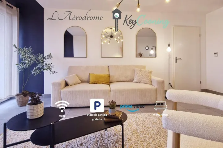 Apartamento de vacaciones para 6 personas, con vistas y jardín - 1