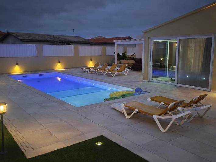 Chalet para 10 personas, con piscina además de vistas y jardín en Fuerteventura - 4