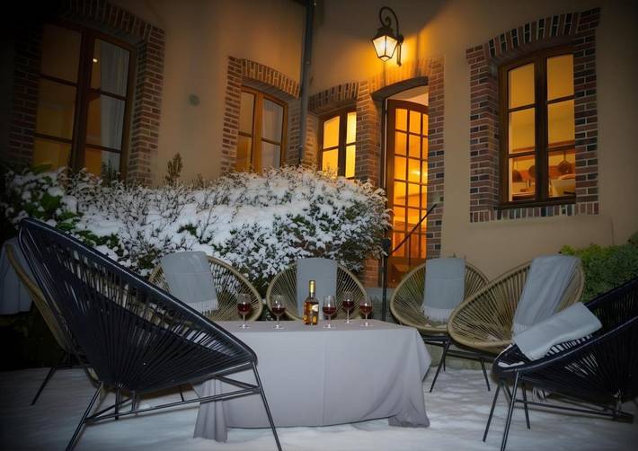 Maison de vacances pour 8 personnes, avec vue et jardin