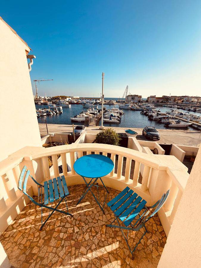 Superbe maison, rénovée port de Carro -terrasse,calme & lumière in Martigues, Mittelmeerküste (Frankreich)