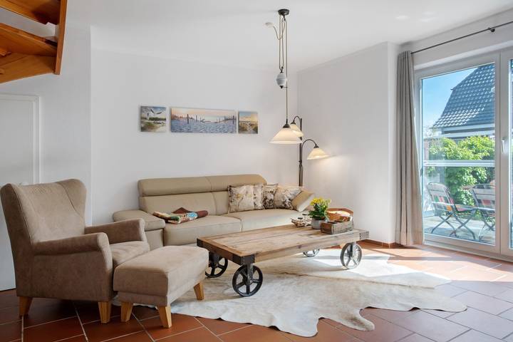 Ferienhaus für 4 Personen, mit Garten und Sauna sowie Seeblick in Wieck am Darß - 4