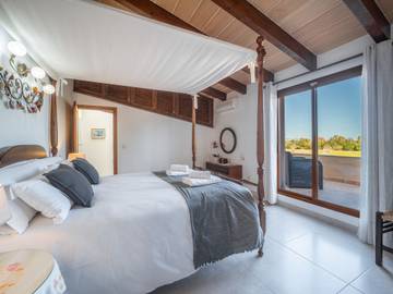 4 km von Alcúdia: Rustikale, komfortable Finca Ca Na Guerrera in Alcúdia, Mallorca Norden für 7 