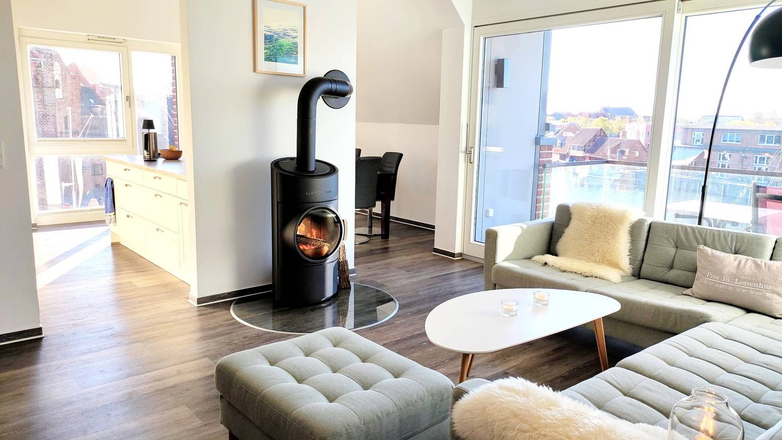 Apartamento vacacional entero, Pier 16 mit Sauna - Abc346 in Wismar, North-West Mecklenburg (Wismar region)