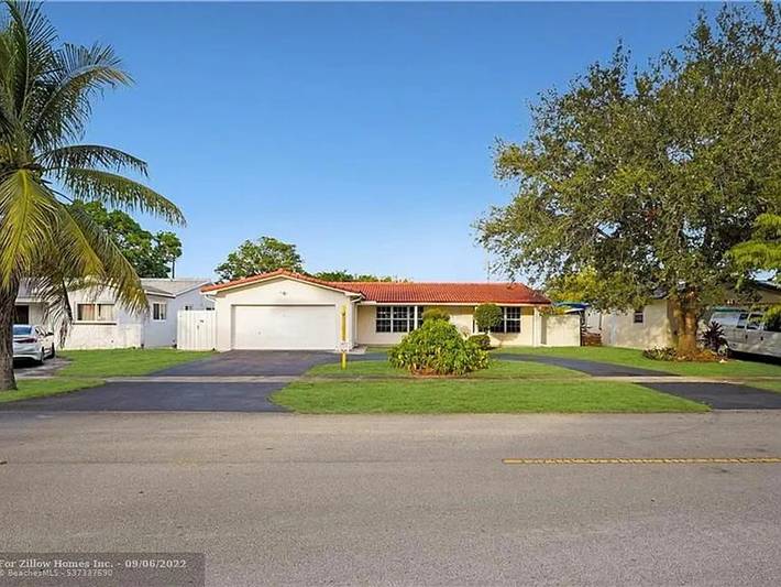 Vacation rental for 6 people, with garden in Hollywood (FL)