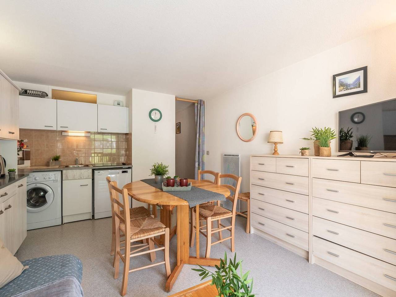 Ganze Wohnung, Gemütliche Wohnung für 4 Personen mit Parkplatz in Saint-Lary in Saint-Lary-Soulan, Nationalpark Pyrenäen