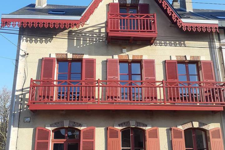 Maison de vacances pour 12 personnes, avec Jardin