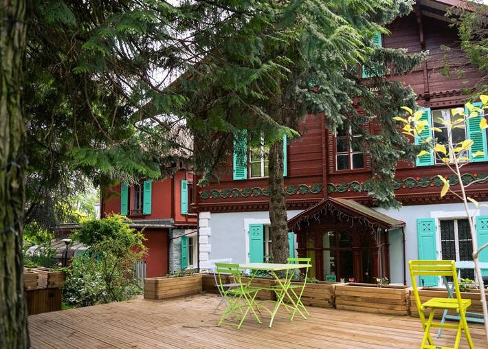 Chambre d’hôte pour 2 personnes, avec Balcon ainsi que Terrasse et Jardin