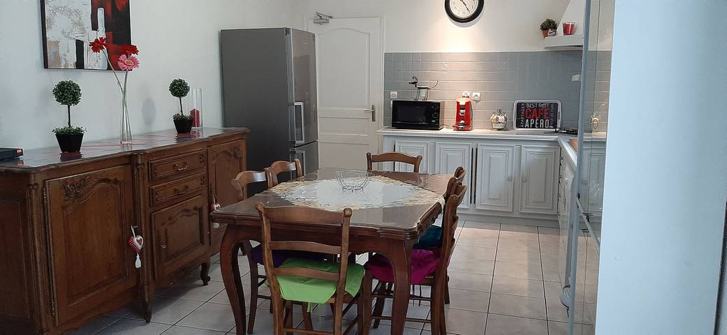 Gîte pour 6 personnes, avec terrasse et jardin, animaux acceptés à Tours - 3