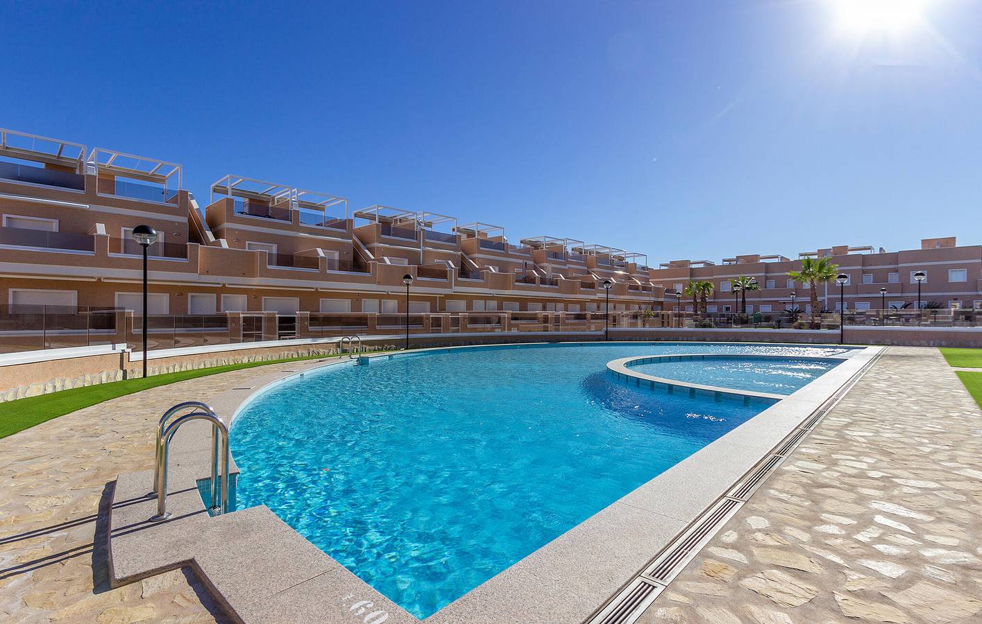 Appartement de vacances entier, Appartement de 90m2 avec garage, climatisation, piscine et terrasse - 1km de la plage in El Mojón (Alicante), Pilar de la Horadada