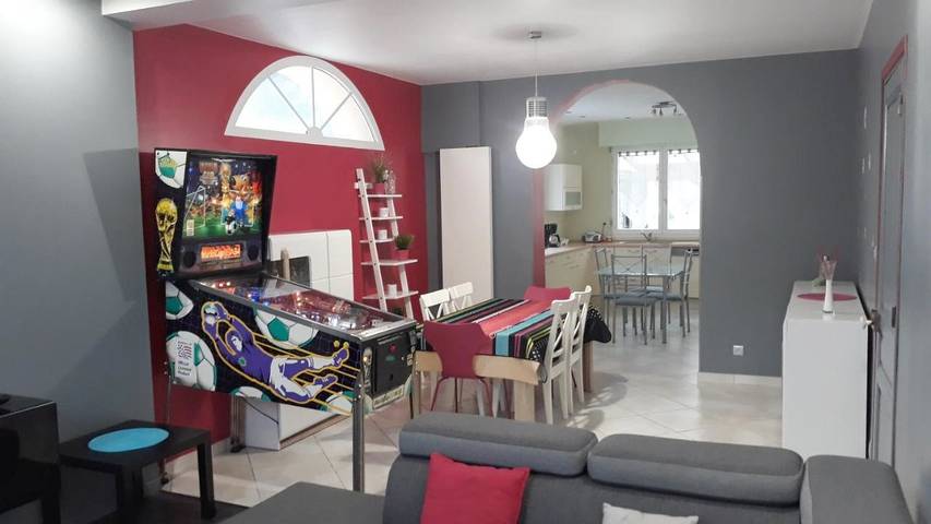 Location de vacances pour 12 personnes, avec Terrasse et Jardin dans Willerval
