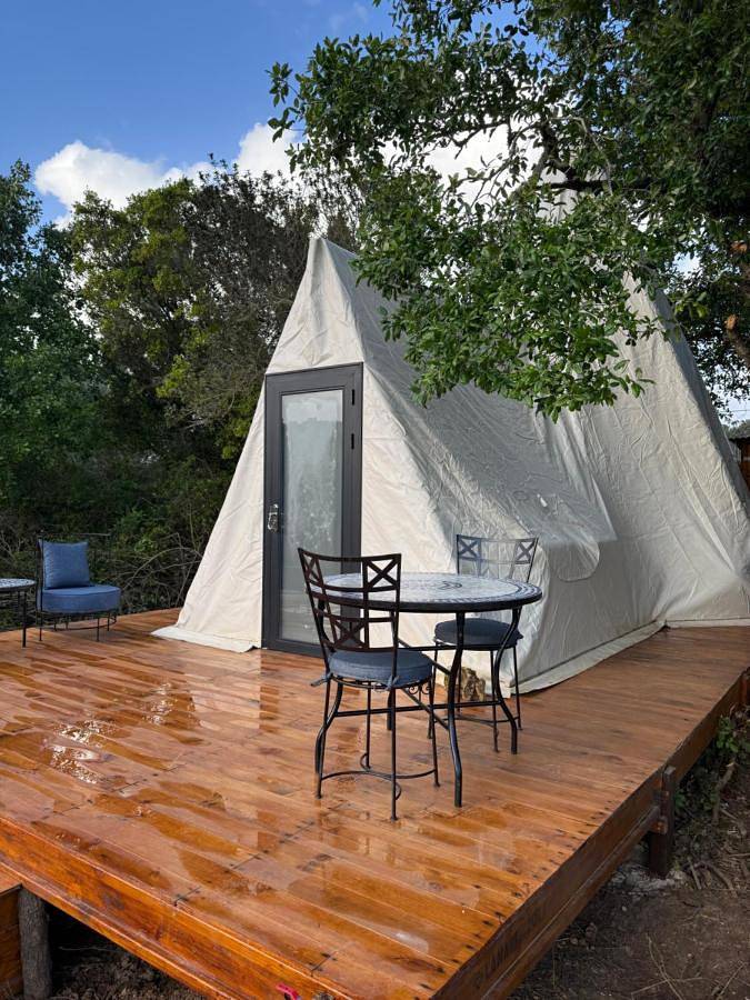 Camping für 2 Personen, mit Garten und Ausblick sowie Terrasse, mit Haustier an der Algarve - 2