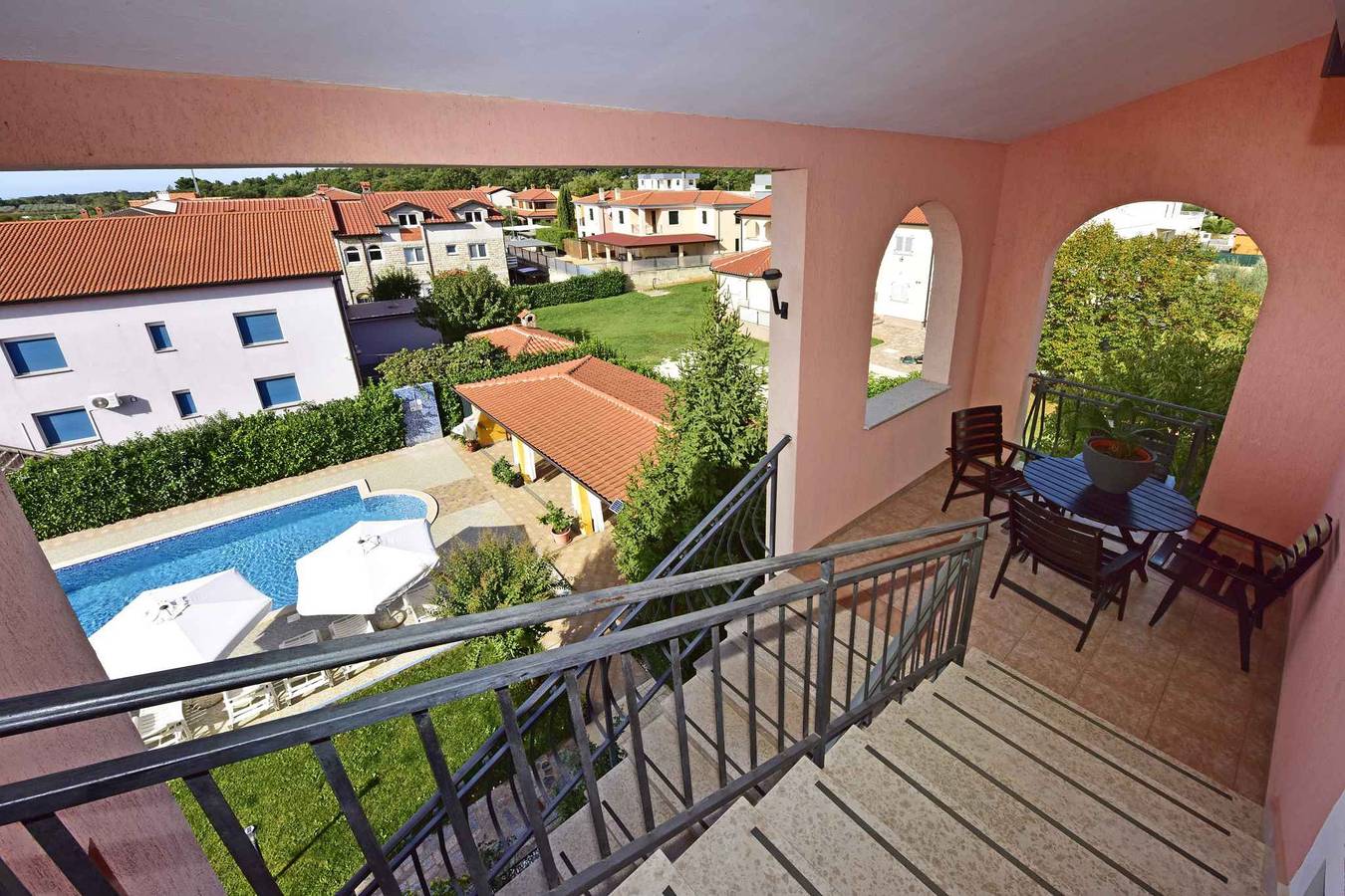 Ganze Ferienwohnung, Ferienwohnung mit Balkon und Pool  in Mareda, Umag und Umgebung