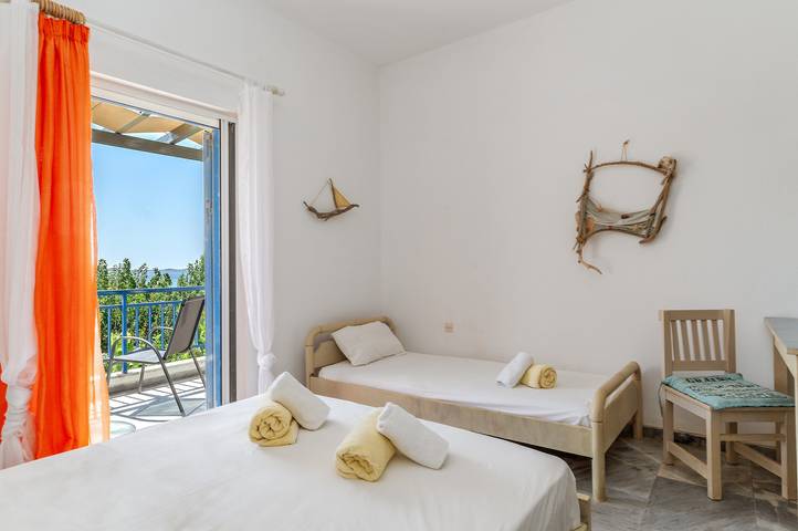Ferienhaus für 3 Personen, mit Balkon und Garten in Griechenland - 3