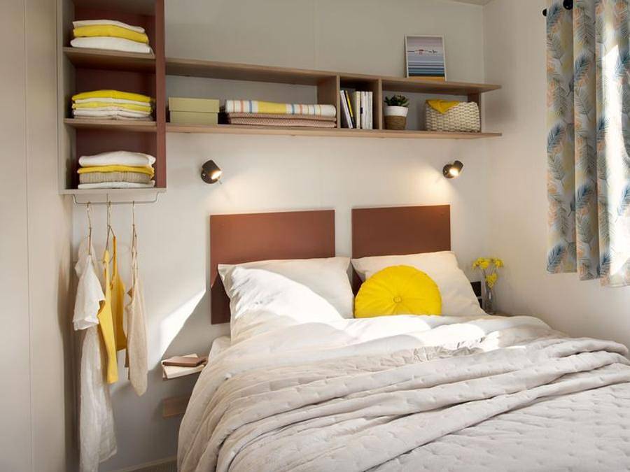 Camping Paradis - Les Rochelets  - Mobilhome 4 personas - Cottage Loggia 2 dormitorios in Saint-Brevin-les-Pins, Côte de Jade