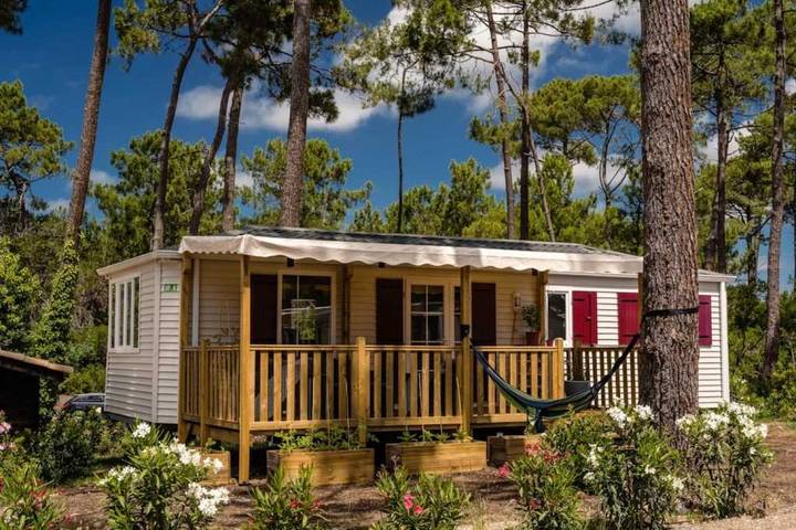 Vakantiewoning voor 6 personen, met zwembad en kinderzwembad in Cap Ferret