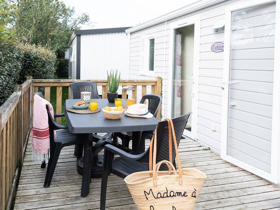Camping Bontempo Village Piriac - Mobilheim 4 personen - Komfort - Tv in Piriac-sur-Mer, Côte d'Amour