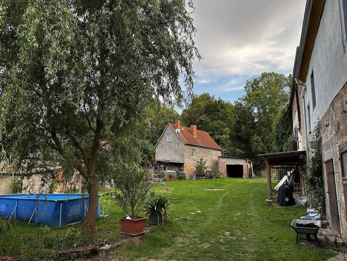 Bauernhof für 3 Personen, mit Garten und Terrasse in Sachsen-Anhalt