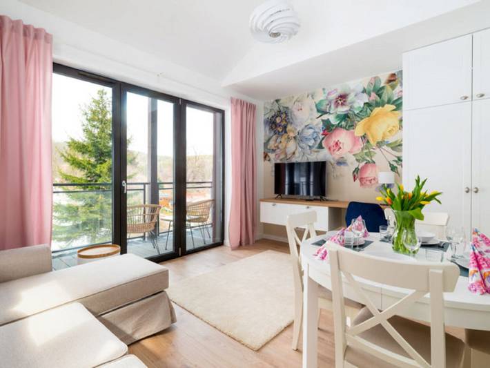 Ferienwohnung für 4 Personen, mit Balkon am Riesengebirge Polen