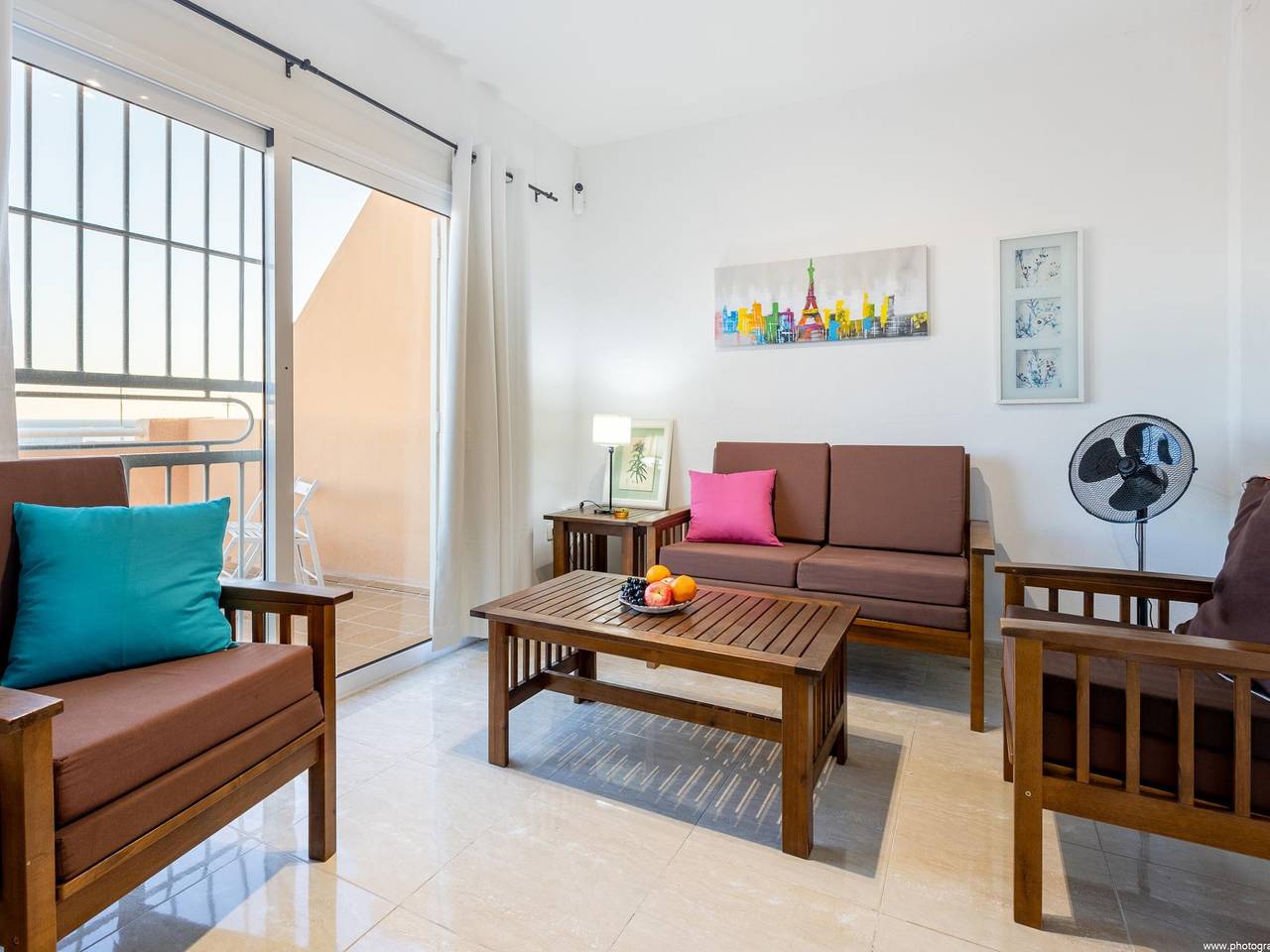 Ganze Ferienwohnung, 3A Penthouse Abrigos, Wlan und Terrasse in Los Abrigos, Granadilla de Abona