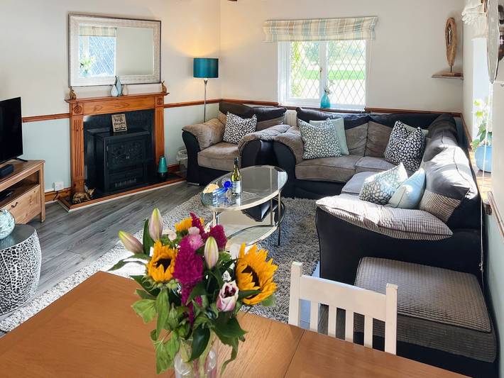 Log cabin for 6 people, with garden in Skegness