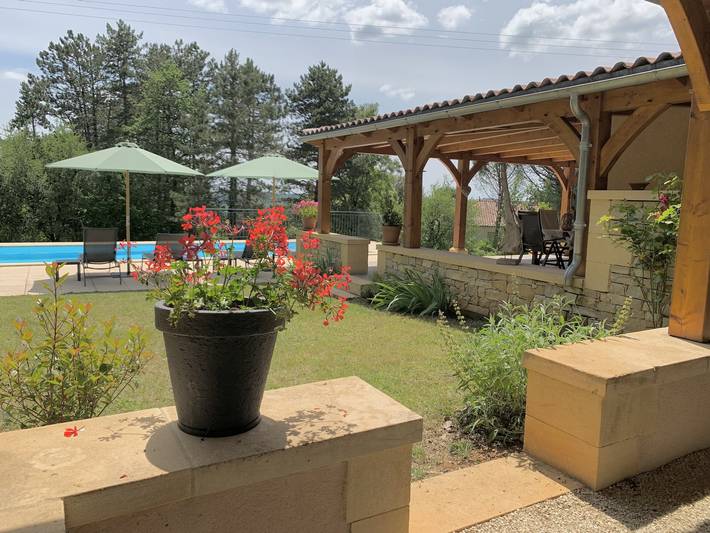 Gîte pour 6 personnes, avec piscine