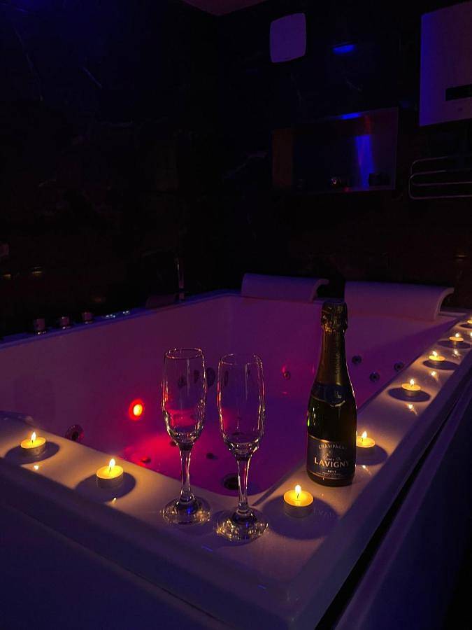 Gîte pour 2 personnes, avec piscine et jacuzzi ainsi que terrasse et sauna, animaux acceptés à Fénay - 4