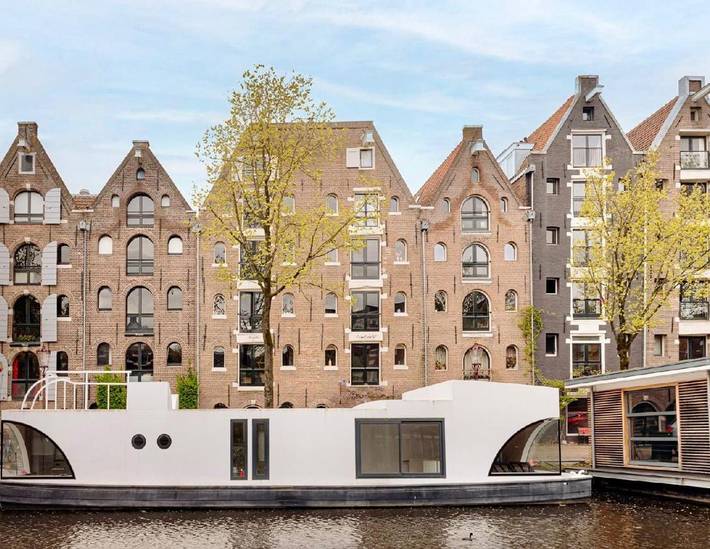 Boot für 2 Personen, mit Balkon und Terrasse sowie Ausblick in Anne Frank Haus