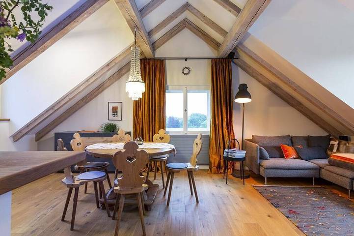Ferienwohnung für 3 Personen, mit Terrasse in Murnau am Staffelsee