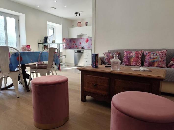 Location de vacances pour 6 personnes, avec Terrasse à Argançon
