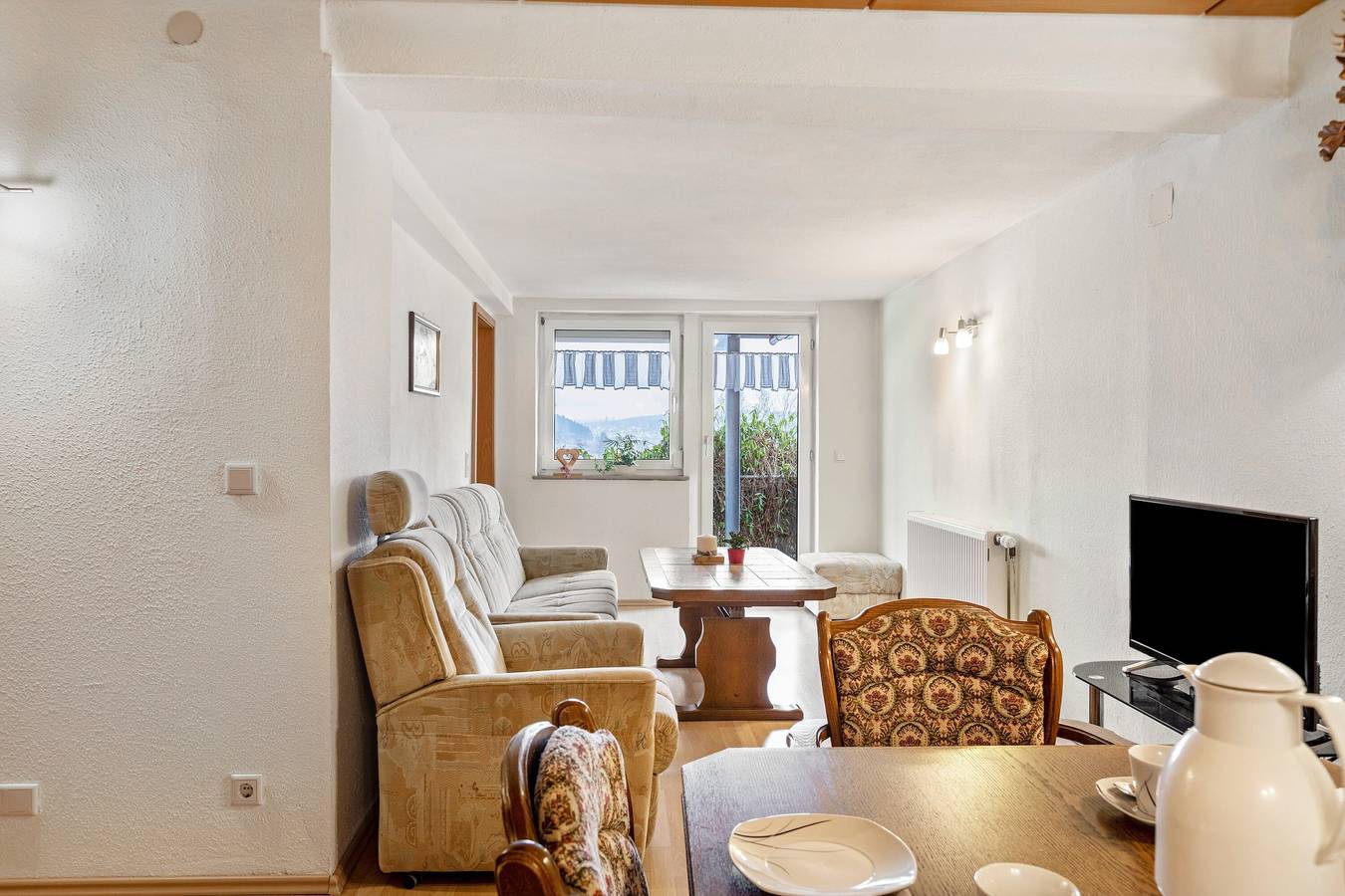 Apartamento inteiro, Apartamento Schuhmacher com Terraço e Wi-Fi in Donaueschingen, Central Black Forest