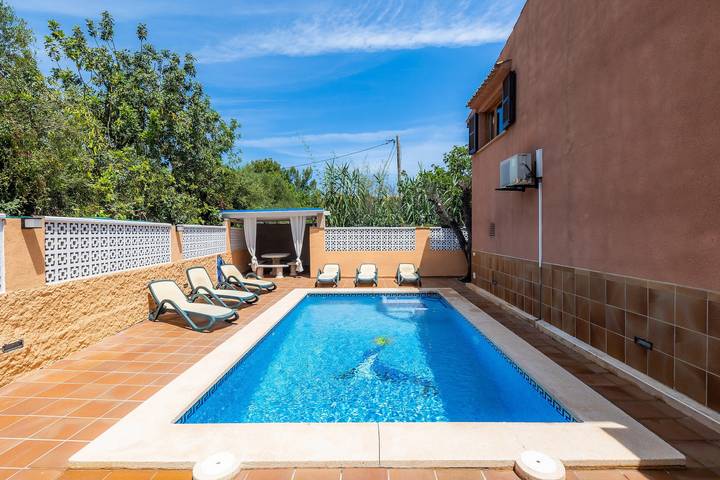 Ferienhaus für 7 Personen, mit Balkon und Garten in Son Moll - 3