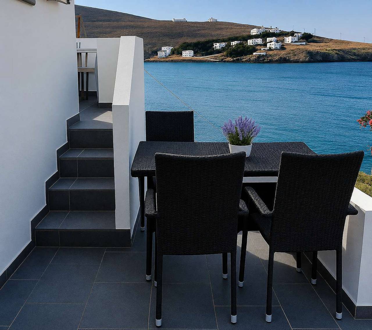 Appartement entier, Seafront Theis Retreat - Loutra Seaview Bliss in Kythnos