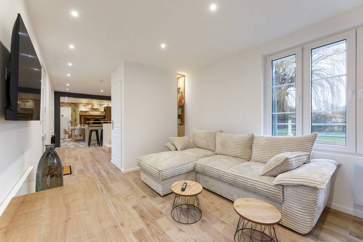 Location de vacances pour 6 personnes, avec Terrasse et Jardin dans Laboissière-en-Thelle