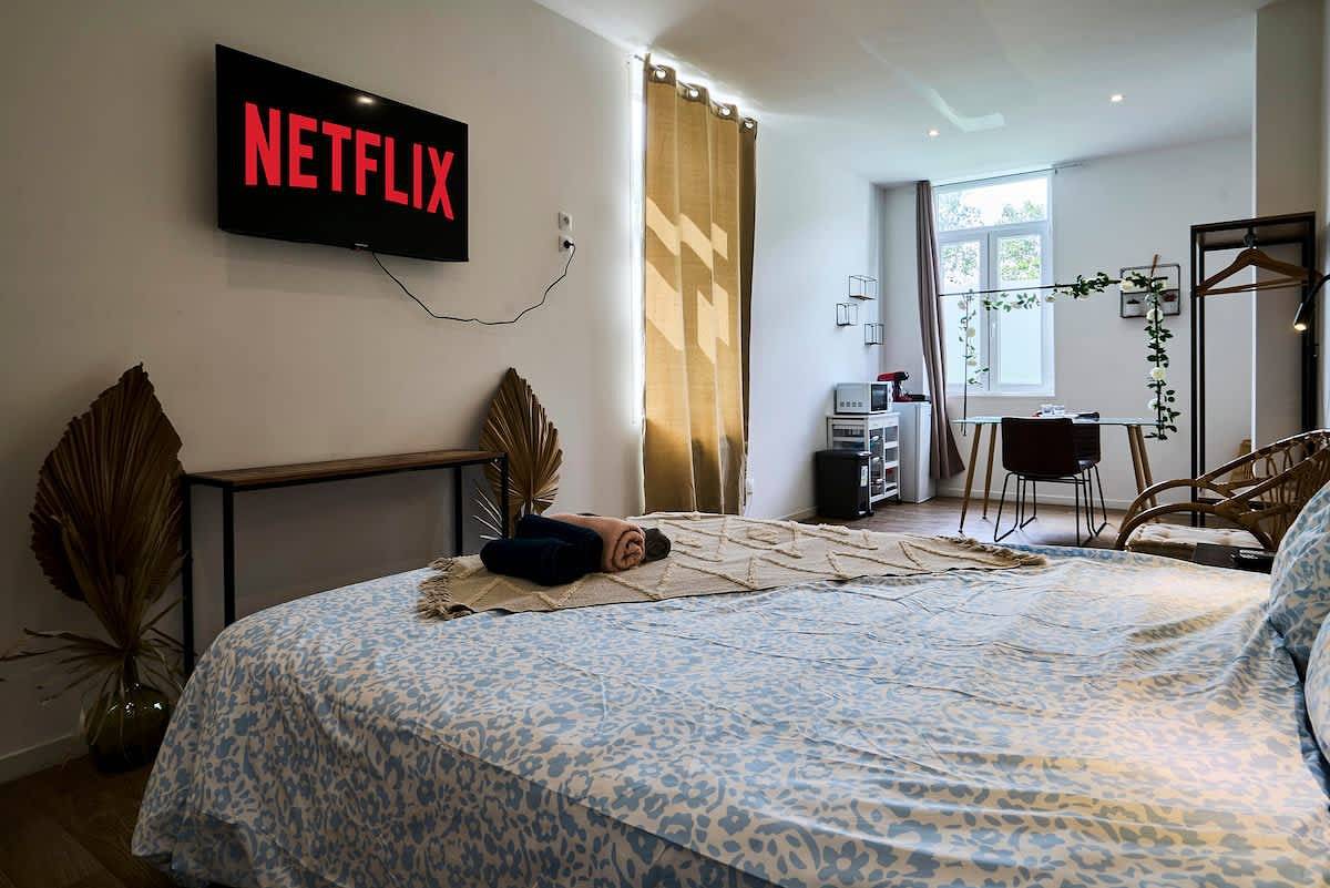 Ganzes Studio, Studio für 2 Personen mit Sauna in Tourcoing, Lille und Umgebung