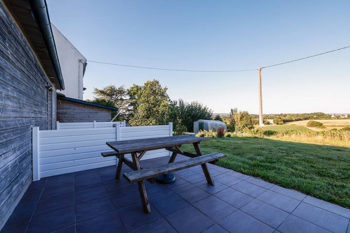 Maison de vacances pour 3 personnes, avec jardin, animaux acceptés à Cast