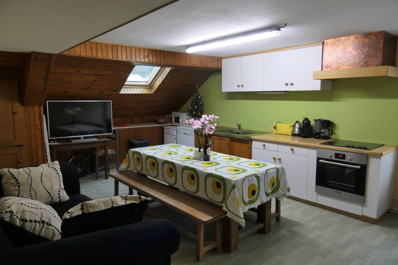 Ganze Wohnung, Großzügige Ferienwohnung für 8 Personen – Gîtes des Berleux, Xonrupt in Xonrupt-Longemer, Regionaler Naturpark Belchen der Vogesen