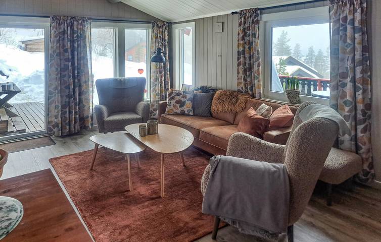 Feriehus for 8 personer med terrasse in Rendalen 