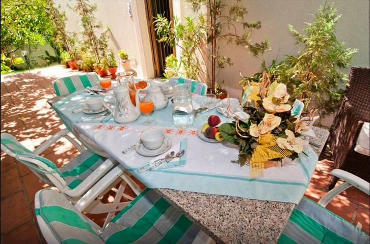 Casa vacanza per 2 persone, con Balcone e Terrazza nonché Giardino e Panorama a Patiolla