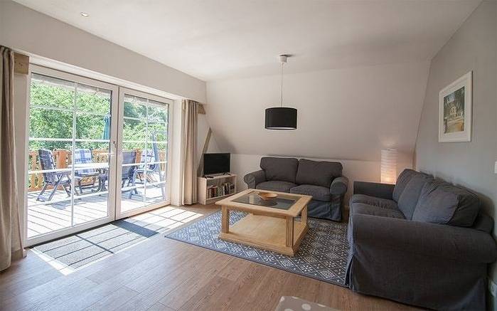 Ganze Ferienwohnung, Ferienhof Petersen - Balkonwohnung in Boren, Grünes Binnenland