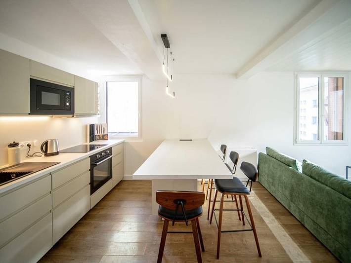 Gîte pour 4 personnes, avec Vue dans Gare de Bourg Saint Maurice