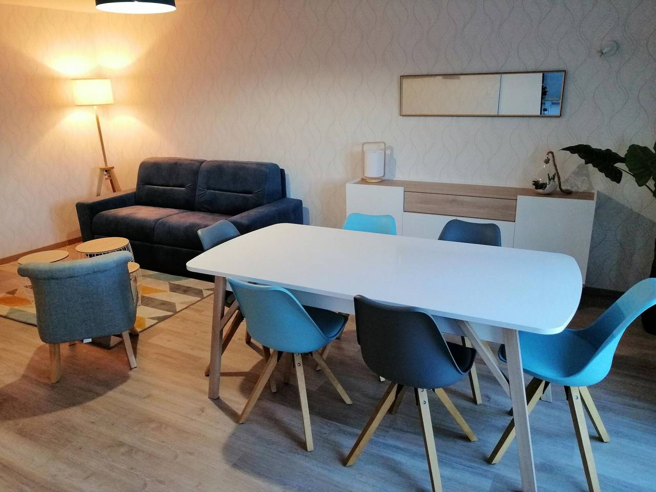 Ganze Wohnung, Beautiful apartment by the harbor in Port-en-Bessin-Huppain in Port-en-Bessin-Huppain, Bayeux und Umgebung