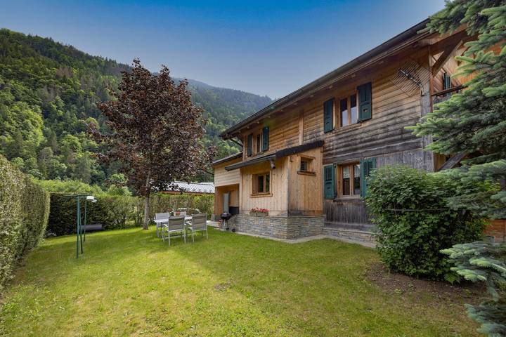 Location de vacances pour 4 personnes, avec Jardin à Saint-Gervais-les-Bains