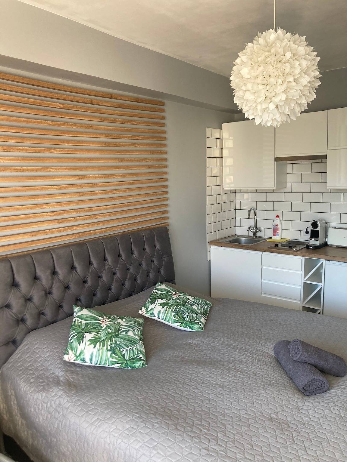 Ganze Ferienwohnung, Traum Meerblick / 1.Reihe Strand / Meerblick Balkon /Misdroy Strand / Seebrücke/ Zentrum/ Top Lage/ Boxbett 3 Pers. in Międzyzdroje, Misdroy (Gemeinde)