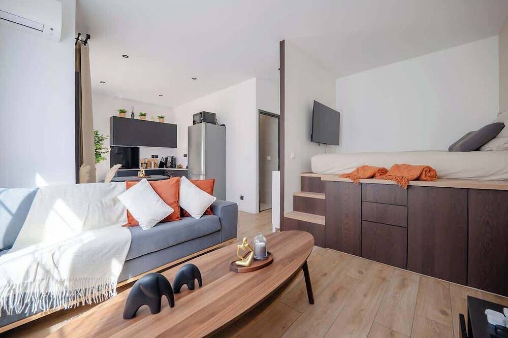 Entire apartment, 30 - Renovated Studio walking distance to Paris in Montrouge, Hauts-de-Seine