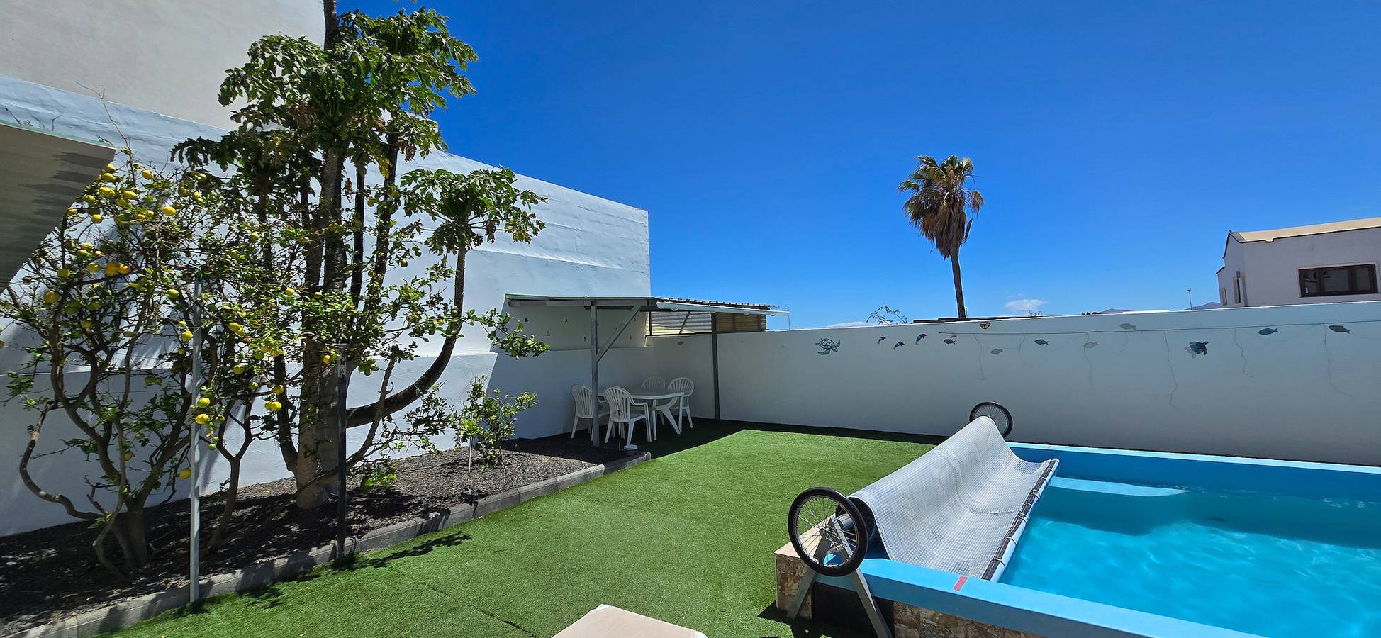 Apartamento vacacional entero, 2 Schlafzimmer - ruhige Lage - Pool - Parkplatz in Tías, Lanzarote