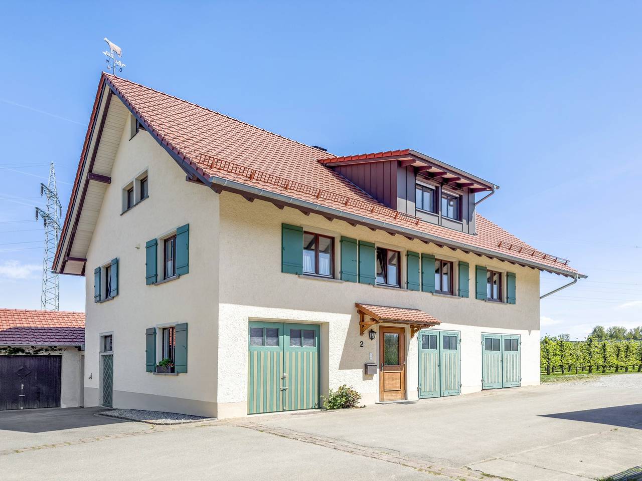 Apartamento inteiro, Apartamento 'Obstgartenblick' com Wi-Fi in Ravensburger Spieleland, Meckenbeuren