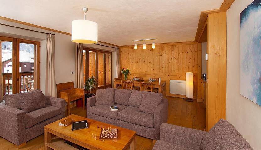Appartement de vacances pour 6 personnes, avec balcon
